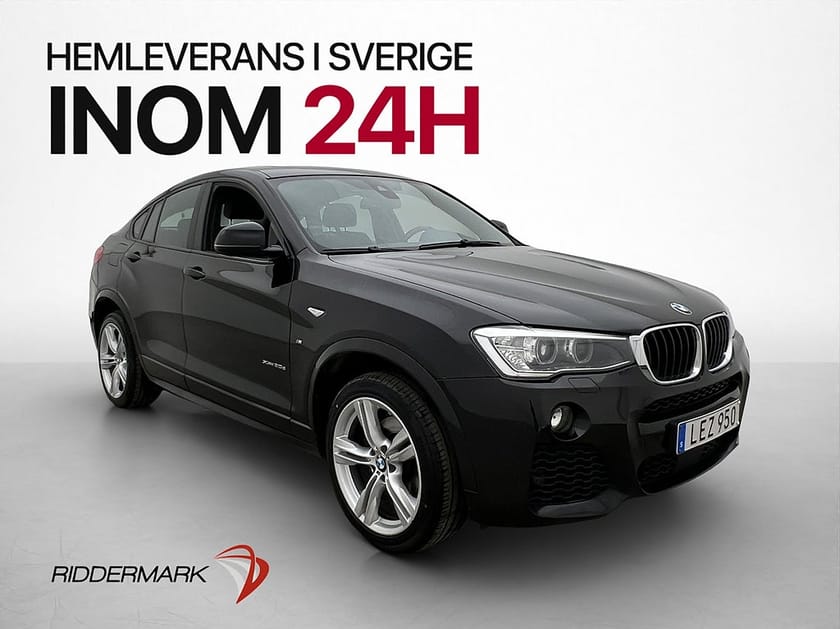 Bild 1 av BMW X4 xDrive20d M Sport Taklucka H/K Värmare Navi Dragkrok
