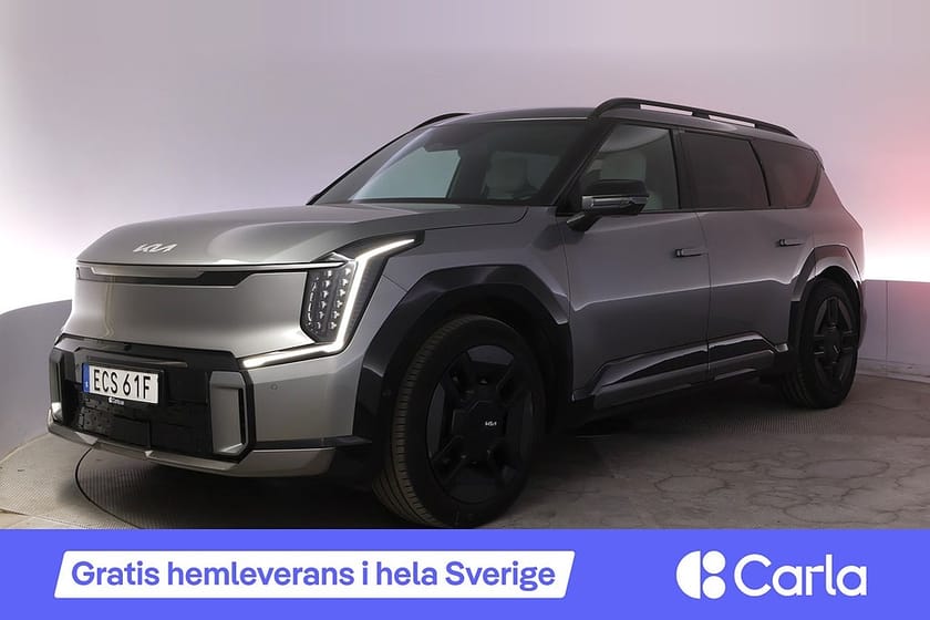Bild 1 av Kia EV9 AWD GT Line Pano Elstol 7-sits Meridian Drag V-hjul
