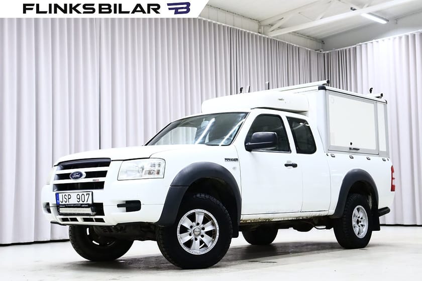 Bild 2 av Ford Ranger SuperCab 2.5 TDCi 4x4 143HK Kåpa|Drag|Värmare