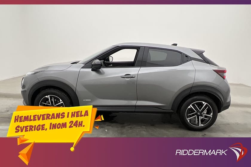 Bild 1 av Nissan Juke Hybrid 143hk 360° CarPlay Navi Sensorer Adaptiv