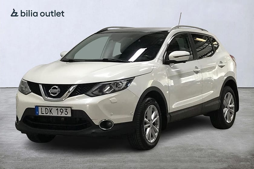 Bild 1 av Nissan Qashqai 1.2 aut TEKNA 115hk Panorama Navi 360°