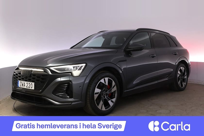 Bild 1 av Audi Q8 55 e-tron quattro S-Line Drag Pano B&O BLIS