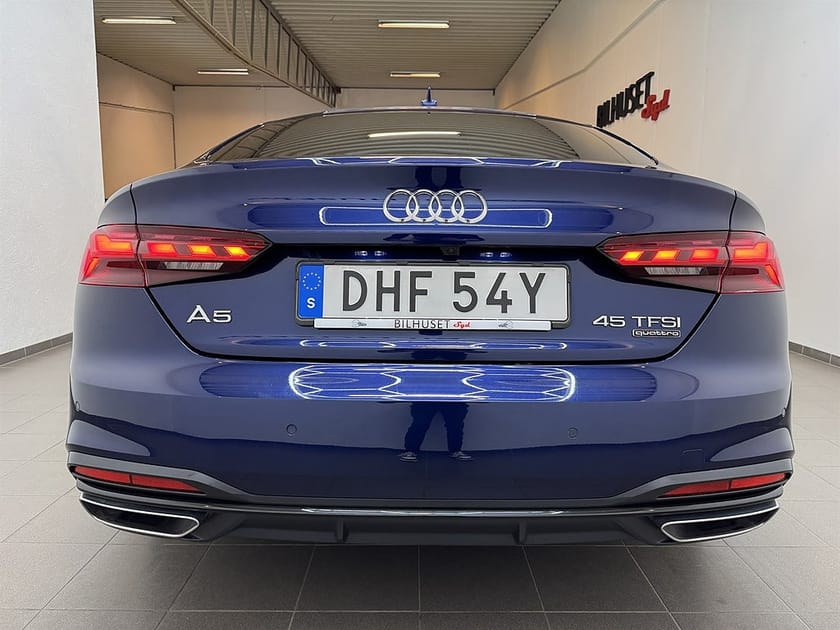 Bild 5 av Audi A5 Sportback 45 TFSI quattro MHEV 245hk Matrix/Cockpit/Bkamera/Carplay