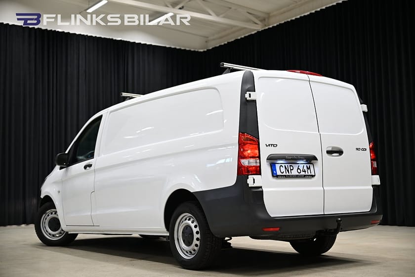 Bild 4 av Mercedes-Benz Vito 110 CDI 2.8t 102HK Drag|Värmare|GPS|Backkamera|EnÄgare|Moms