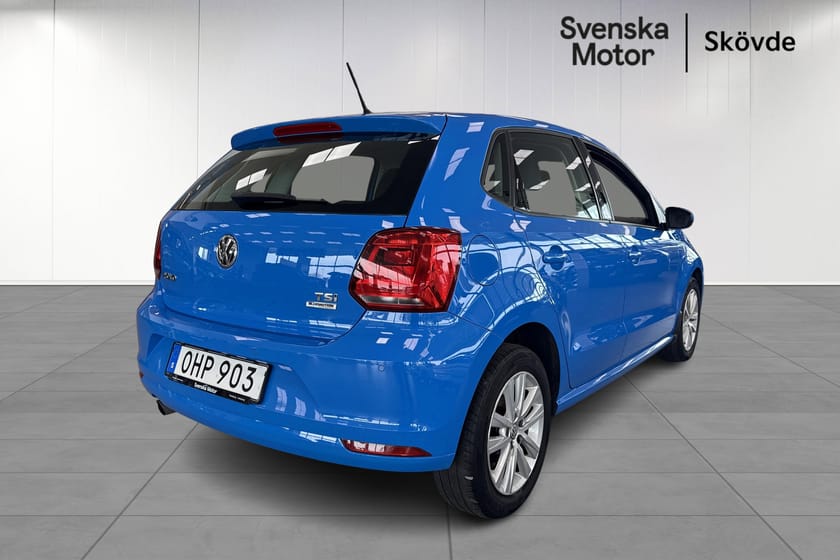 Bild 4 av Volkswagen Polo 1.2 TSI 90hk | 5-dörrar | Nyservad | Vinterhjul