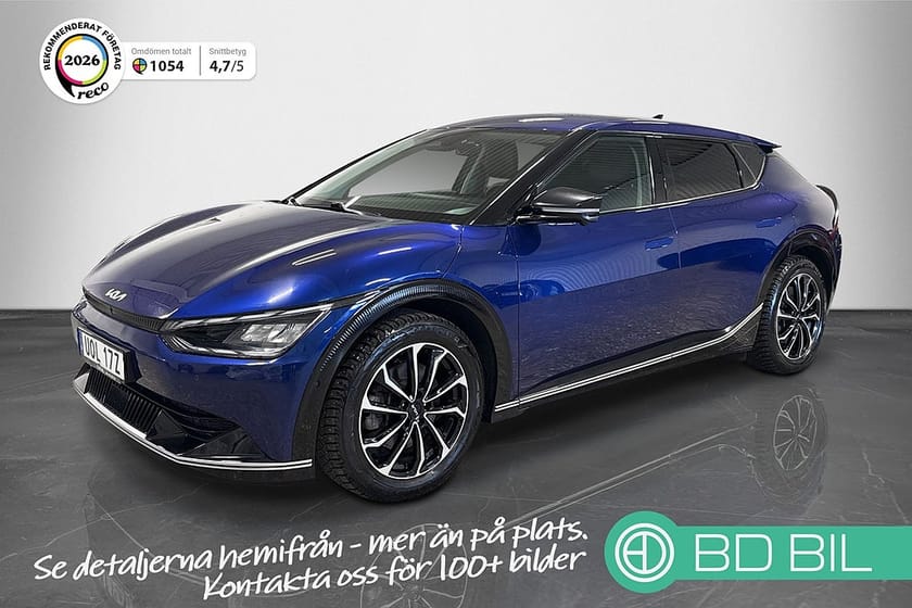 Bild 1 av Kia EV6 77.4 kWh 360 KAMERA DRAGKROK HELSKINN PLUSPAKET