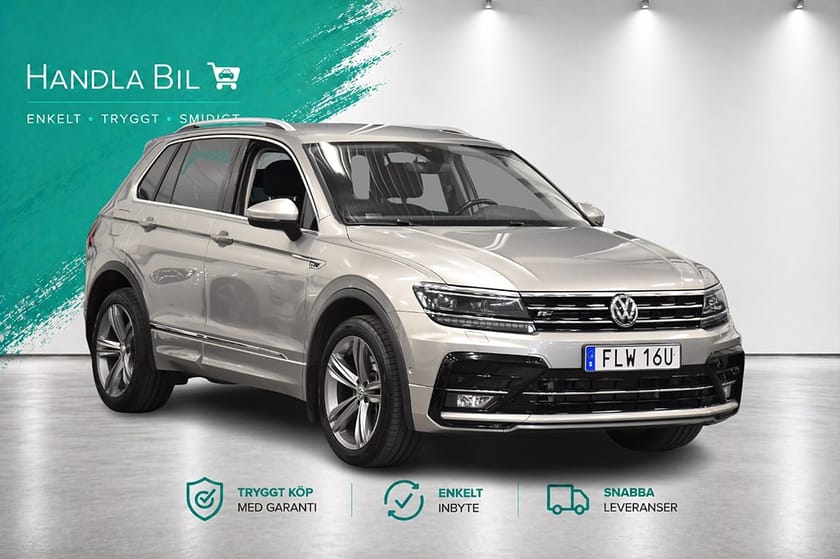 Bild 4 av Volkswagen Tiguan 2.0 4M R-line Cockpit D-värm Drag 2673kr/mån