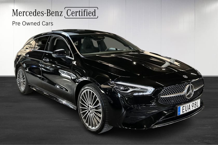 Bild 2 av Mercedes-Benz CLA 250 e Shooting Brake AMG Panorama Nightpackage Distronic Moms