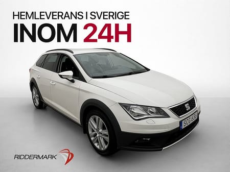 SEAT Leon X-Perience TDI 4Drive 115hk M/K-värm Kamera Drag
