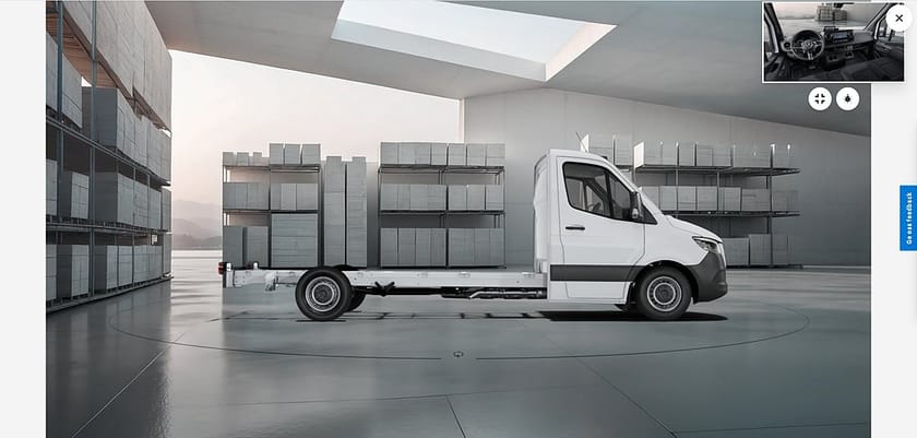Bild 2 av Mercedes-Benz Sprinter 317 CDI RWD Chassi EH A3 SELECT