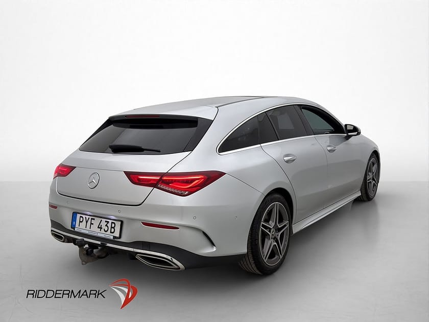 Bild 2 av Mercedes-Benz CLA 200 Shooting Brake SB AMG Pano Burmester Drag Widescreen