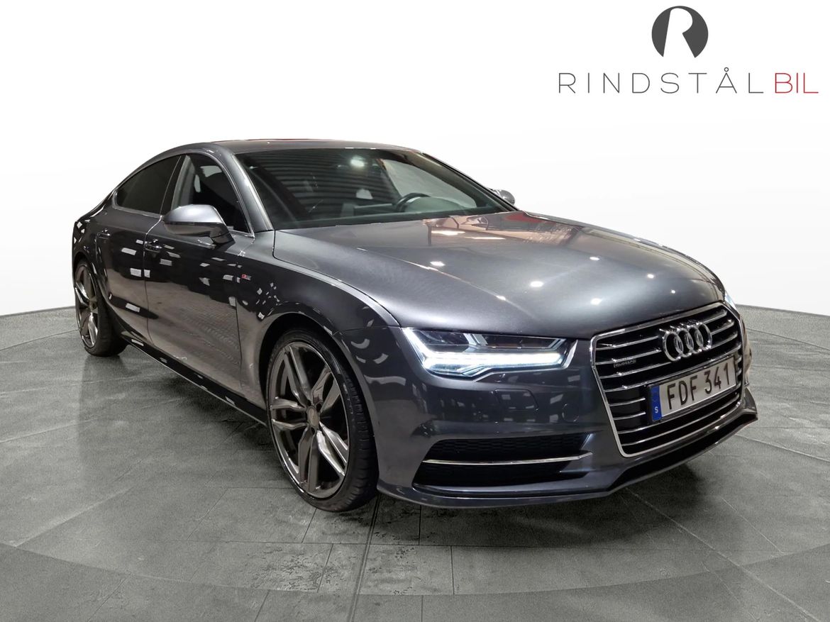 Audi A7 Sportback 3.0 TDI V6 clean diesel quattro S Tronic, 218hk, 2016