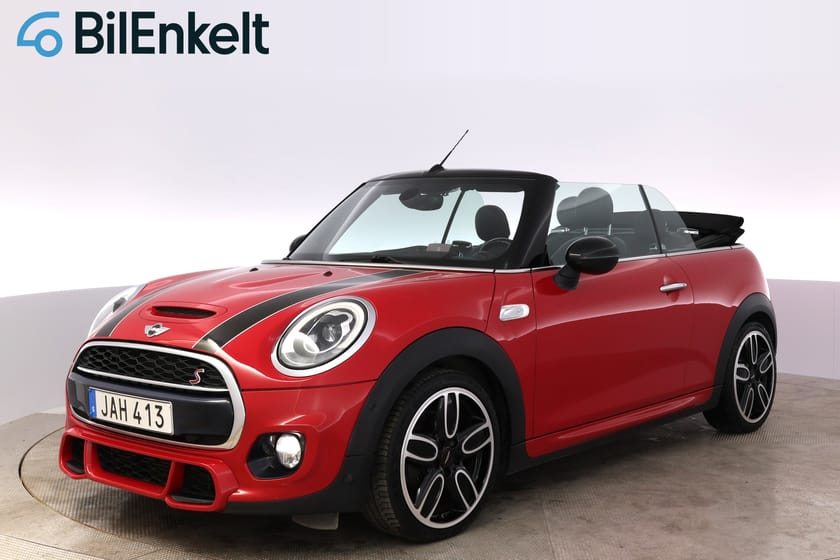 Bild 4 av MINI Cooper S Cabriolet JCW 192hk Kamera Navi H&K