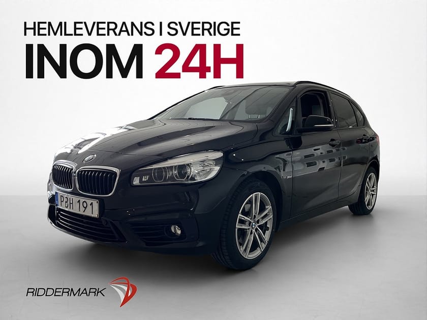 Bild 1 av BMW 218d Active Tourer 150hk Sport Line Kamera Navi HiFi  Isofix