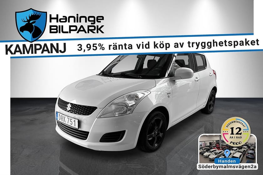 Bild 1 av Suzuki Swift 5-dr 1.3 DDiS/KAMKEDJA/SUPERDEAL 3.95%/
