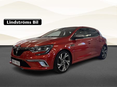 Renault Mégane GT 1.6 TCe EDC, 205hk - Vinterhjul - Fyrhjulsstyrning