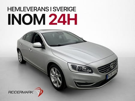 Volvo S60 D4 Summum Taklucka VOC Värmare Navi Skinn Dragkrok