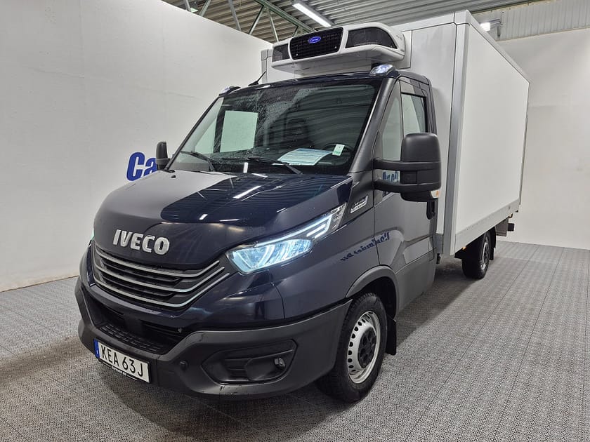 Bild 1 av Iveco Daily 35-140 Chassi Cab Kylbil med Påbyggt Med Lift Skåp Nattkyla 136HK