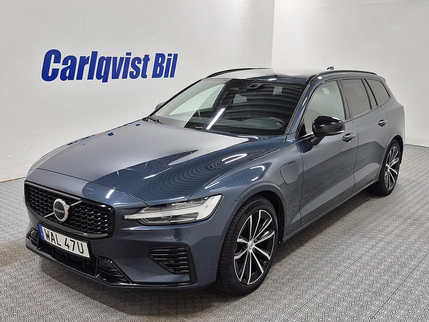 Bild 1 av Volvo V60 T6 Recharge Plus Dark plug in AWD 350HK 4x4 Läder
