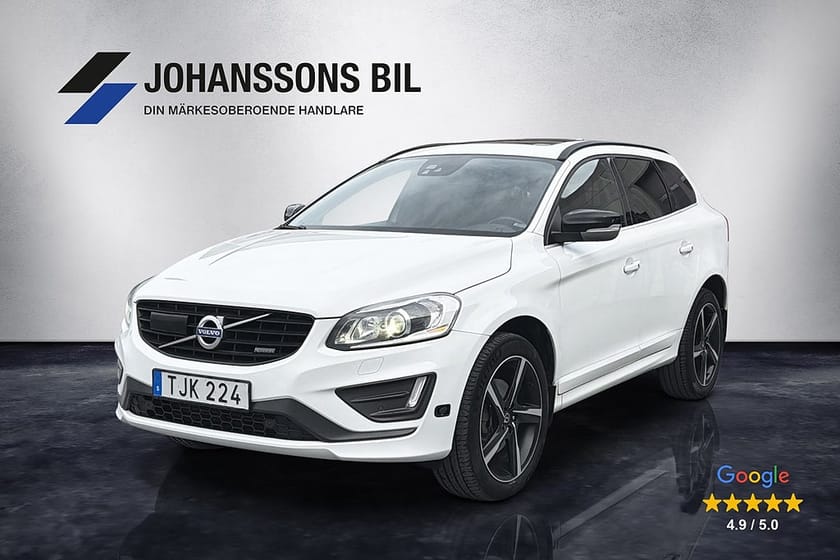 Bild 1 av Volvo XC60 D5 AWD Black R-Design BE Pro Polestar Kamera Pano Navi