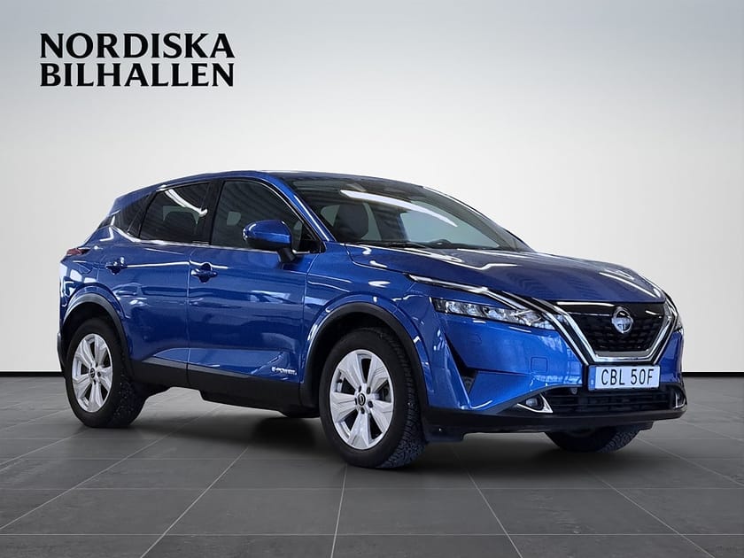Bild 1 av Nissan Qashqai e-POWER Mildhybrid Nyservad Apple Carplay 360-kamera