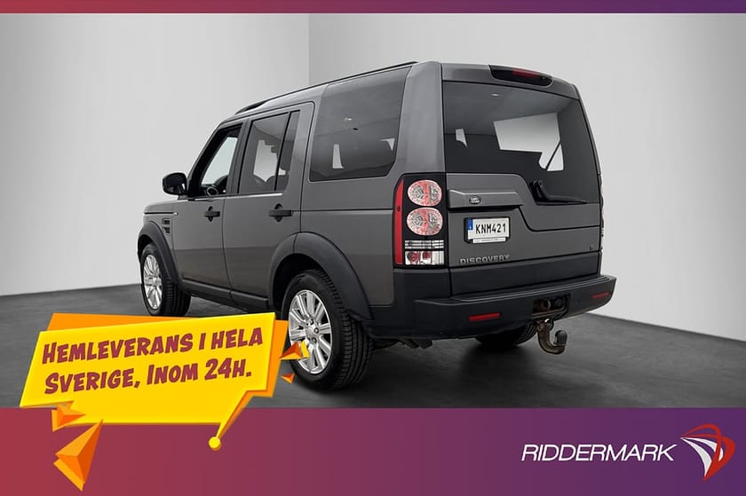 Bild 5 av Land Rover Discovery 3.0 TDV6 4WD 7-Sits Värmare Skinn Drag