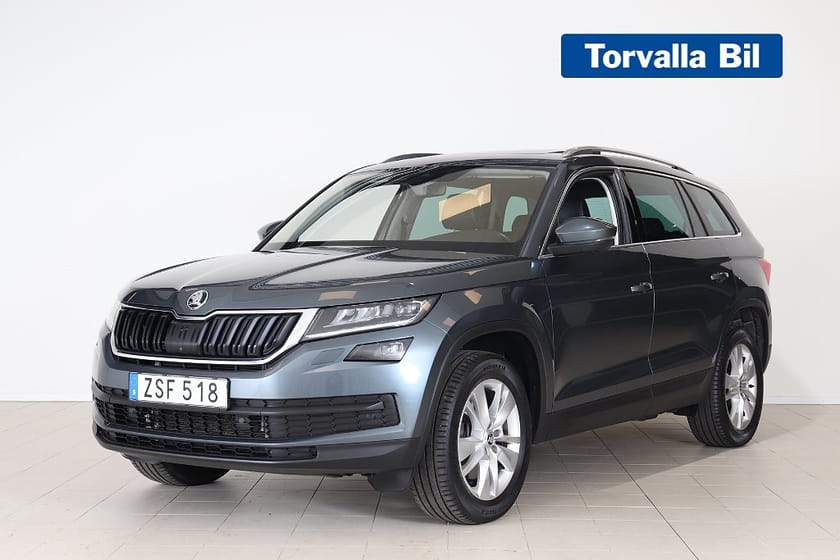Bild 1 av Škoda Kodiaq 7-Seater Skoda 2.0 TDI 4x4 Businessline Skinn 360° Pano 7-Sits