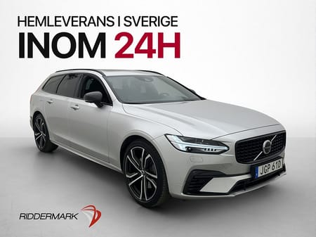Volvo V90 T8 AWD R-Design Värmare H/K Dragkrok HUD Pano 360°