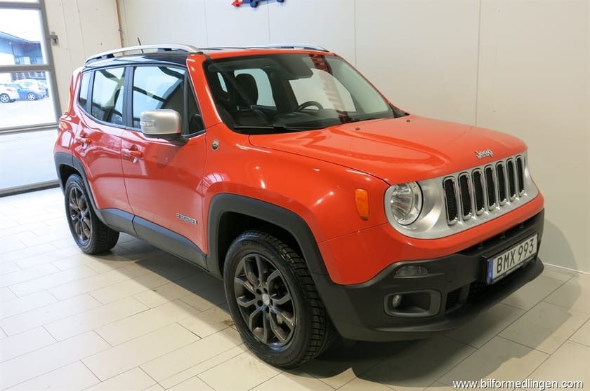 Bild 3 av Jeep Renegade 2.0 MultiJet 4WD 140hk Limited 1 Ägare Drag V-Hjul