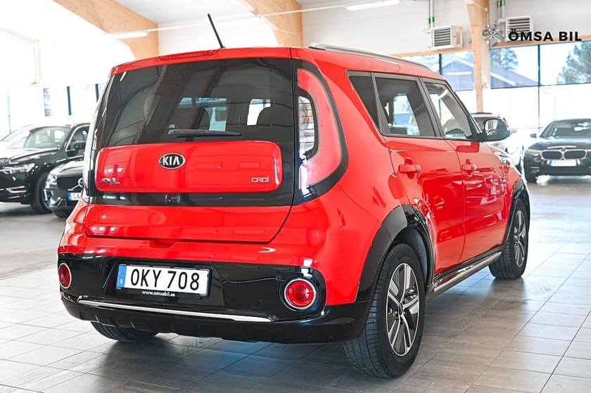 Bild 4 av Kia Soul 1.6 CRDi Automat Motorvärmare Rattvärme 136hk