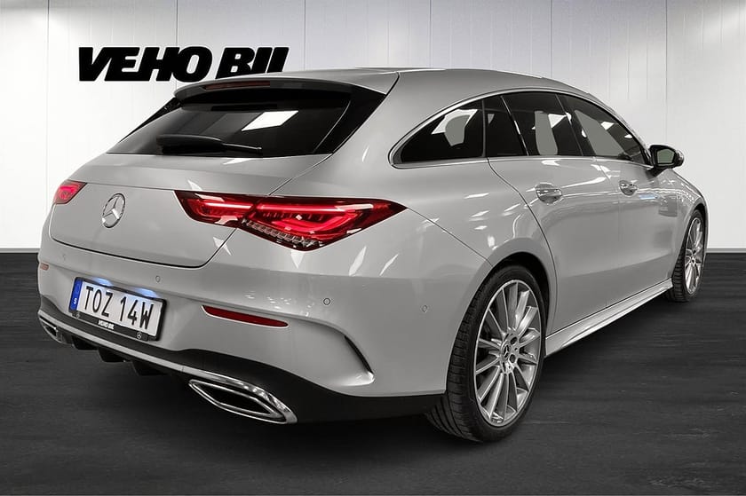 Bild 3 av Mercedes-Benz CLA 200 Shooting Brake AMG Kamera Panelbelysning