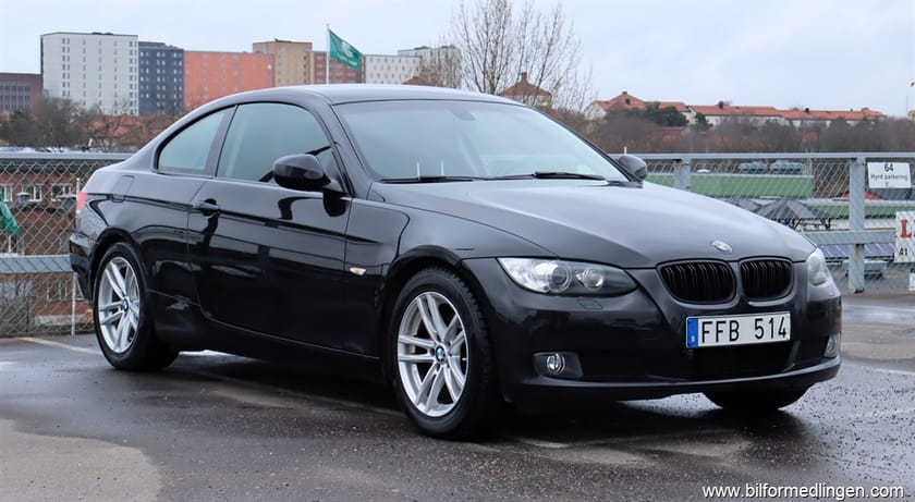 Bild 2 av BMW 320d Coupé 320 Coupe 177hk Svensksåld S/V-hjul M-värmare