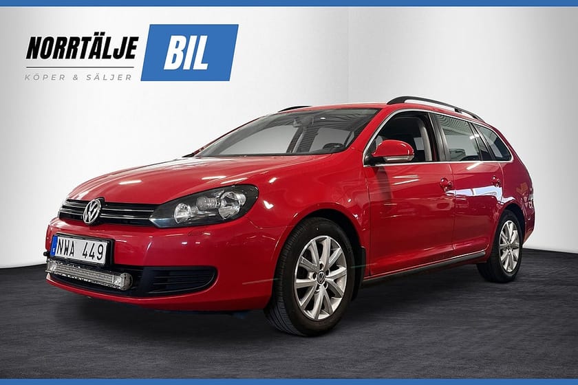 Bild 1 av Volkswagen Golf Variant 1.6 105 HK TDI 4 MOTION KAMREM BYTT M&K