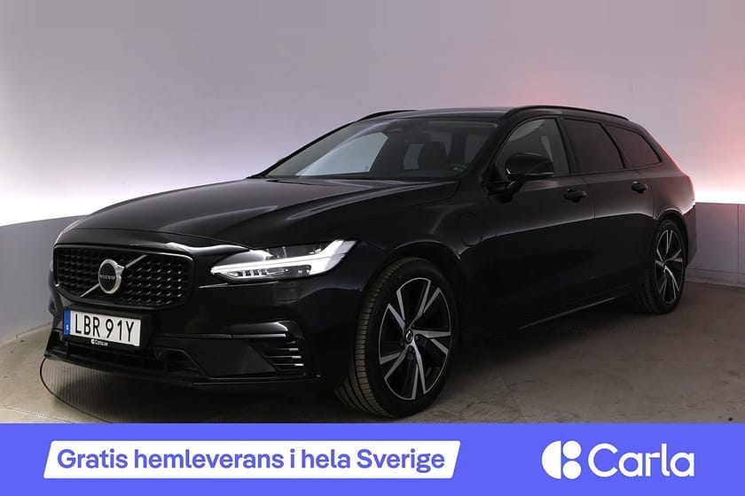 Bild 1 av Volvo V90 Recharge T6 AWD Plus Dark Pano HK Elstol Drag