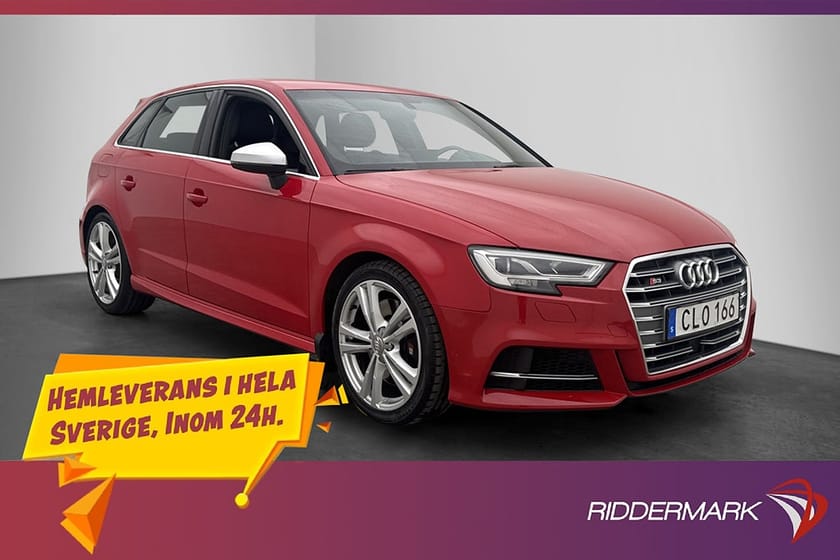 Bild 1 av Audi S3 Sportback 2.0 TFSI Quattro 310hk Svensksåld