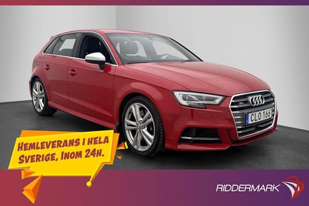 Audi S3 Sportback 2.0 TFSI Quattro 310hk Svensksåld