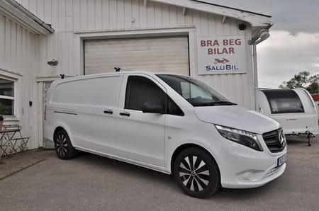 Mercedes-Benz Vito 119 CDI 2.8t Nav Värmare Drag Läder Lång Inredning