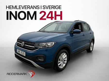 Volkswagen T-Cross 1.0 TSI 95hk Carplay Farthållare P-Sensor