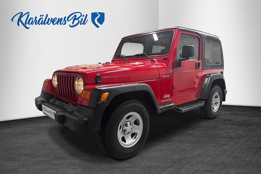 Bild 1 av Jeep Wrangler 4.0 4WD Automat (177hk) Lågmilare Farthållare