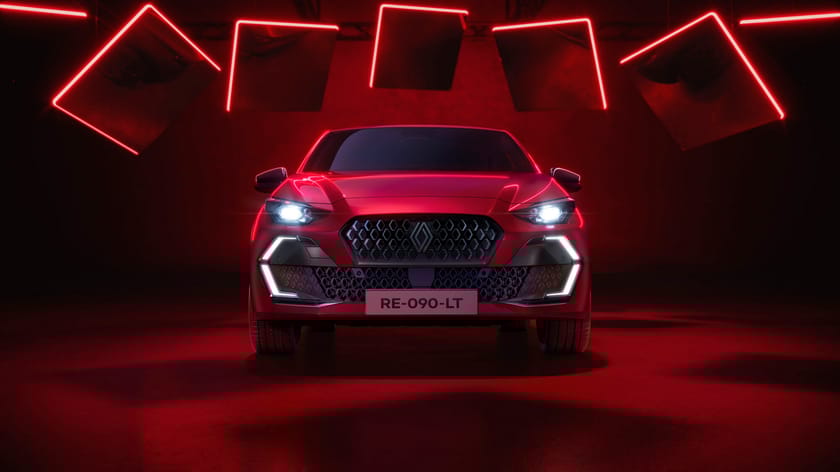 Helt nya Renault Clio bakgrundsbild