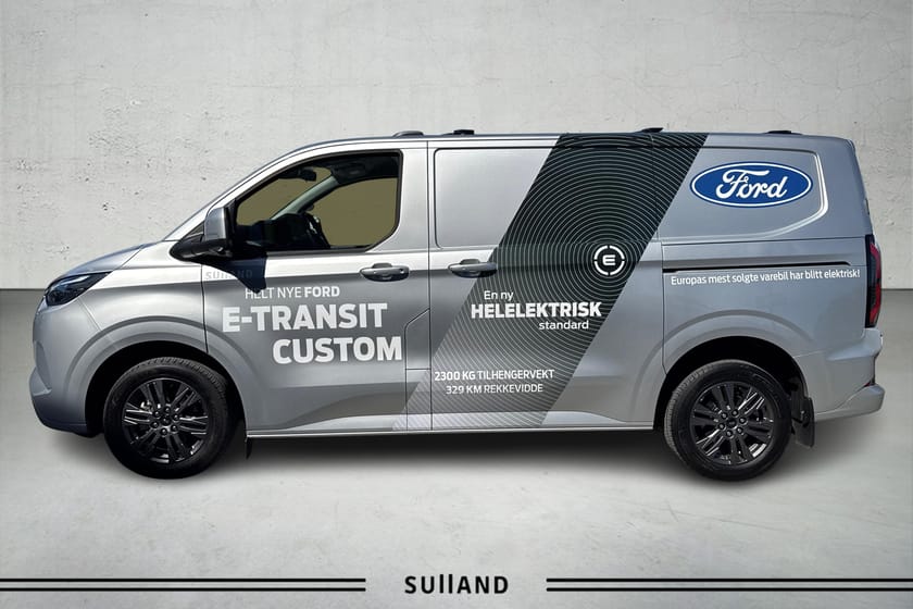 Bilde 5 av Ford E-Transit Custom 320 HENGERFESTE ( 2 300 KG ) | 305 KM WLTP | NAVIGASJON