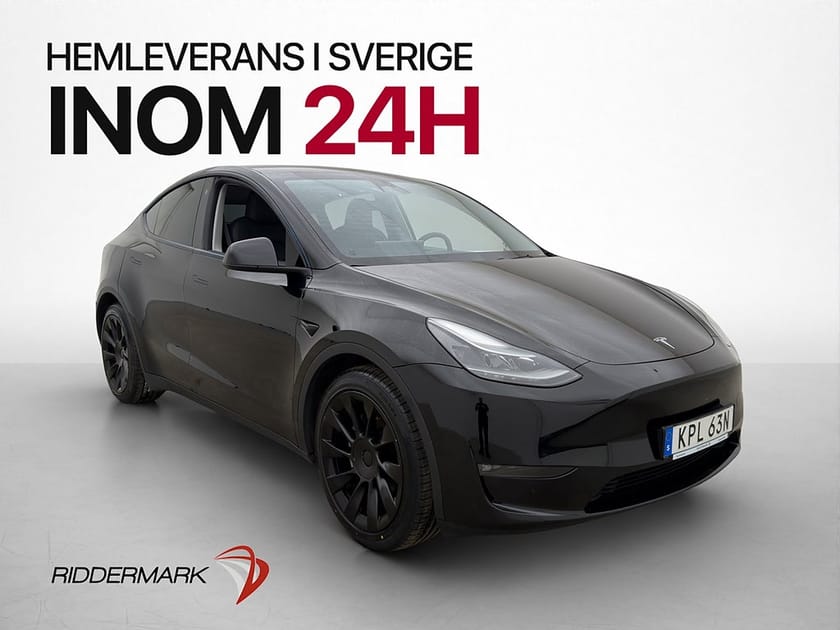 Bild 1 av Tesla Model Y Long Range AWD 514hk Pano Autopilot Drag MOMS