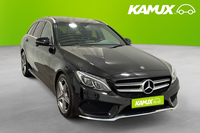 Bild 1 av Mercedes-Benz C 220 T d 4MATIC AMG Drag Pano Burmester Nav 170hk