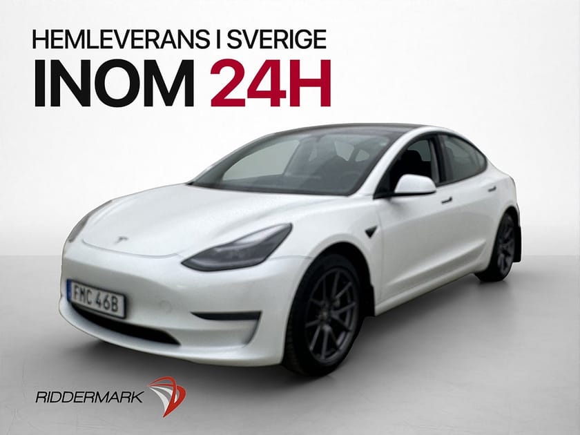 Bild 3 av Tesla Model 3 Long Range AWD Autopilot Pano Svensksåld