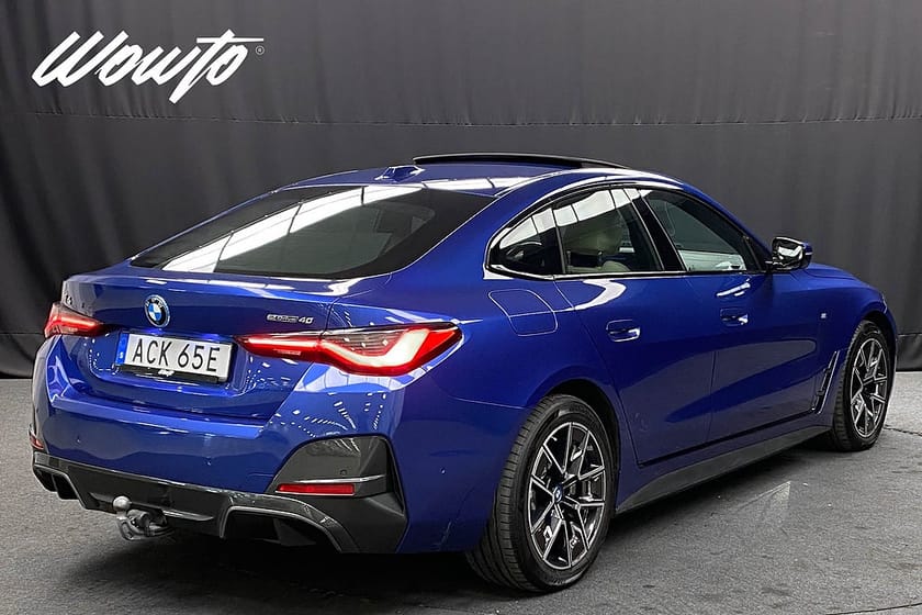 Bild 5 av BMW i4 eDrive40 Gran Coupé 340HK M-Sport /360 /Taklucka /Drag/Moms