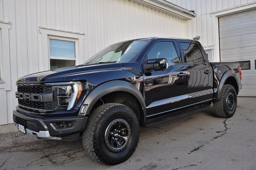 Bild 2 av Ford F-150 Raptor 4x4 456hk B&O Panorama 360° Drag Skinn Moms