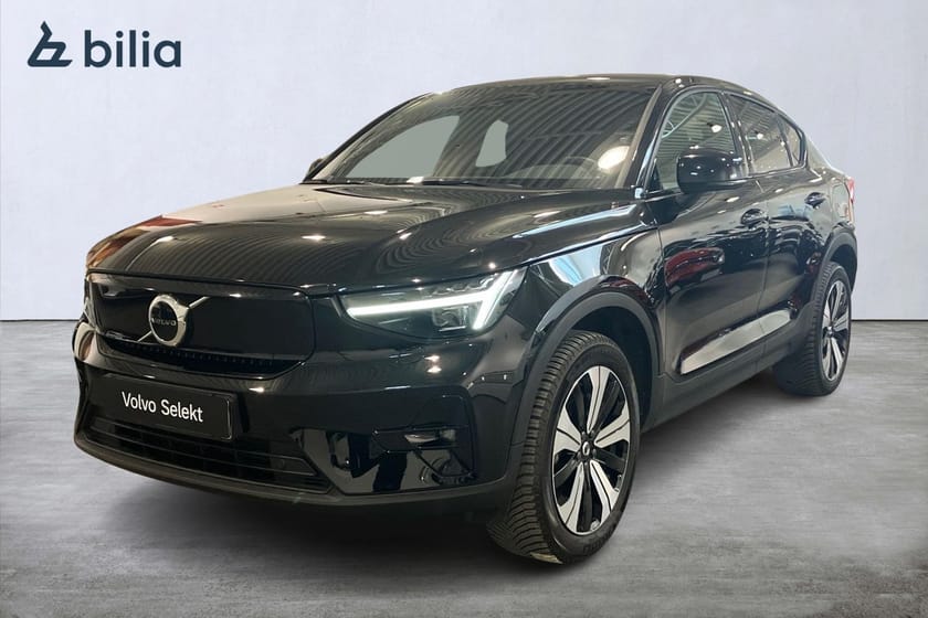 Bild 1 av Volvo C40 Recharge Twin motor Plus, Tonade rutor, Värmepump, Panoramaglastak