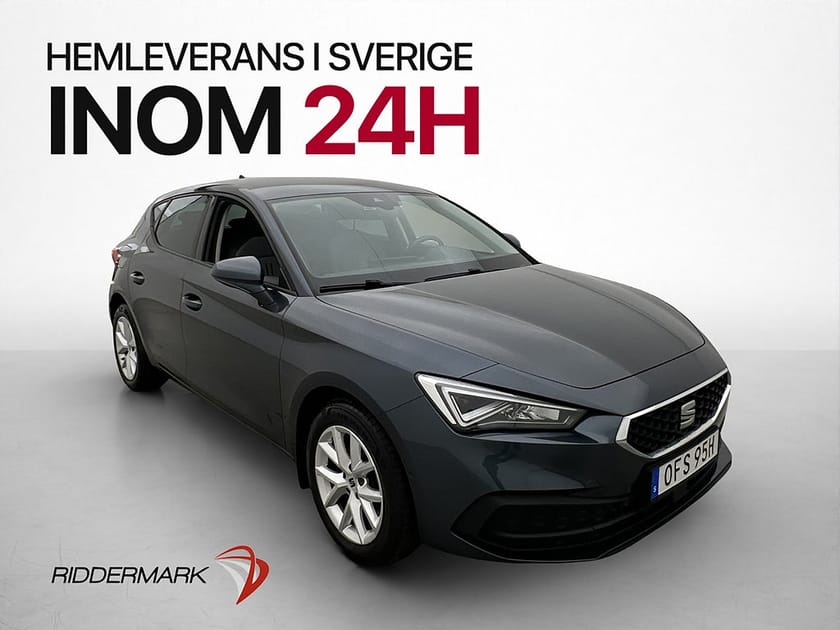 Bild 1 av SEAT Leon 1.0 eTSI DSG 110hk Plus-pkt Carplay Adp-fart