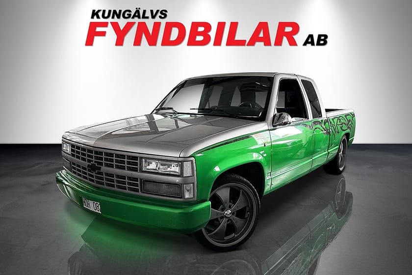 Bild 1 av Chevrolet C1500 Extended Cab Silverado Motivlack Hi-Jackers