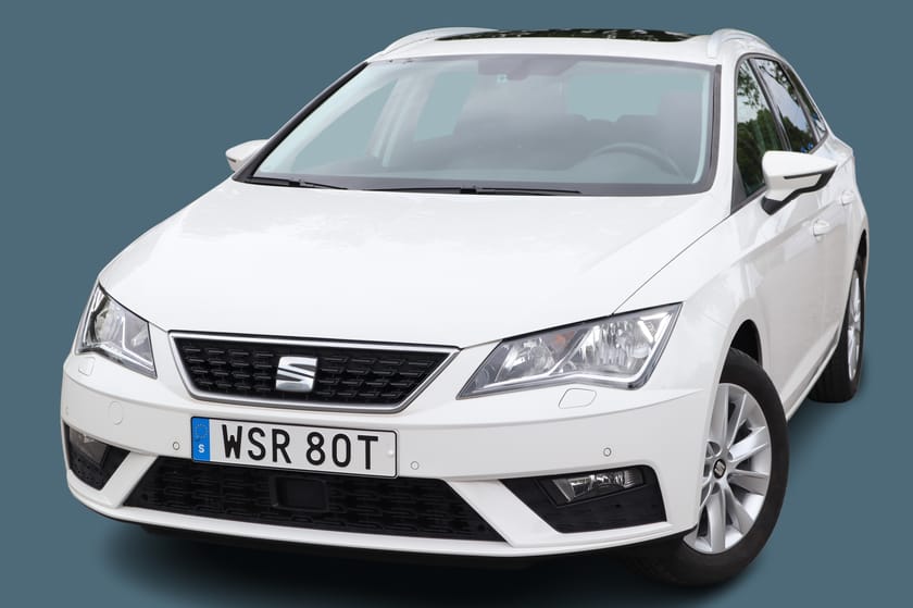 Bild 1 av SEAT Leon ST 1,5TGI 130hk CNG Sommarpaket Style/FR TGI Edition Kombi DSG Glastak / Dragkrok